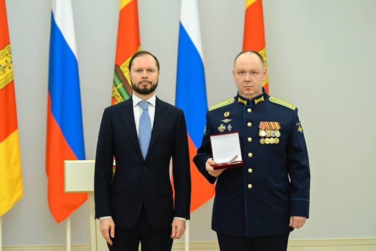 В Твери наградили защитников Отечества