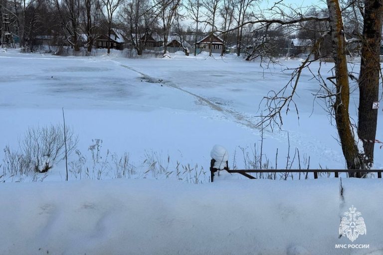 В Тверской области из подо льда достали женщину