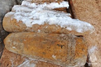 Снаряды времен войны обнаружили в Тверской области
