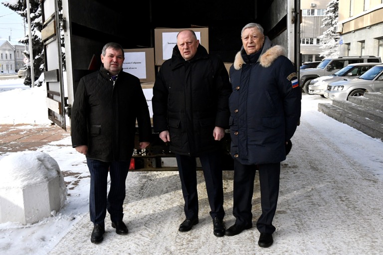 Тверская область отправила очередную партию гуманитарной помощи в зону СВО