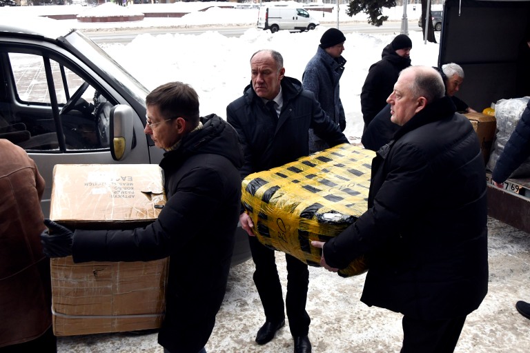 Тверская область отправила очередную партию гуманитарной помощи в зону СВО