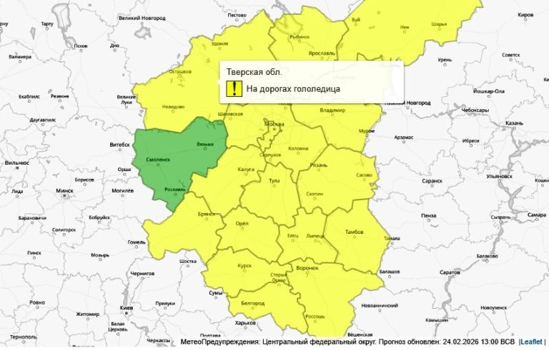 Госавтоинспекция сделала заявление о снегопаде в Тверской области