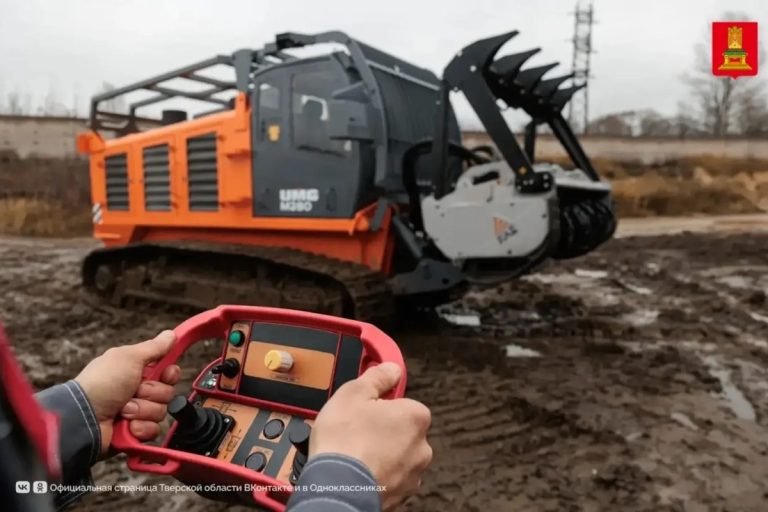 Тверская спецтехника будет играть важную роль в строительстве ВСМ