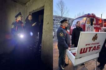 В Тверской области при отражения атаки БПЛА загорелась квартира