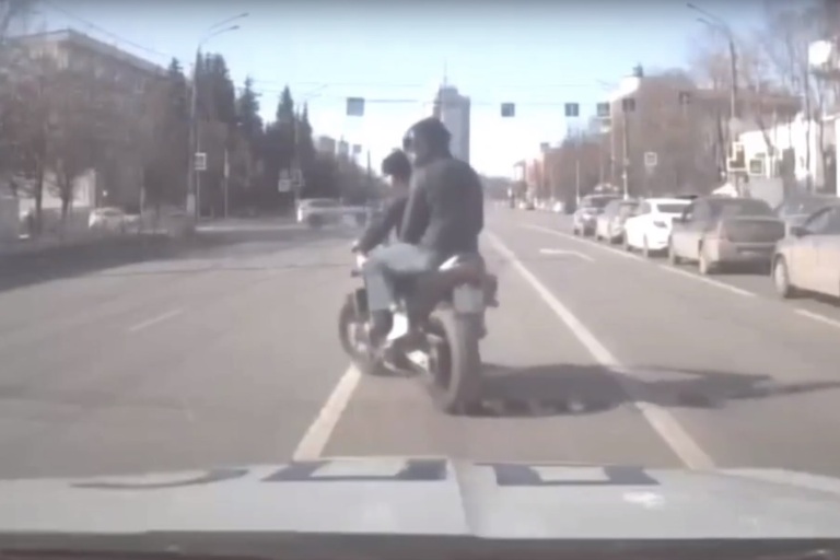 Пять суток ареста получил байкер, пытавшийся скрыться от ДПС в Твери