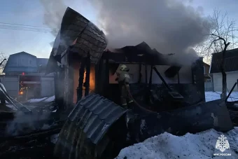 На месте пожара в Тверской области найдена тело человека На месте пожара в Тверской области найдена тело человека