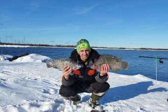 Трофейная тилапия попалась рыбаку в Удомле Трофейная тилапия попалась рыбаку в Удомле
