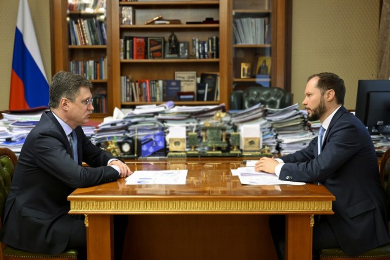 Энергетику и газификацию Тверской области обсудили Александр Новак и Виталий Королев