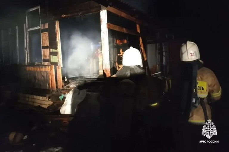 Мужчина погиб при пожаре в Тверской области