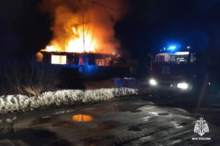 Мужчина погиб при пожаре в Тверской области