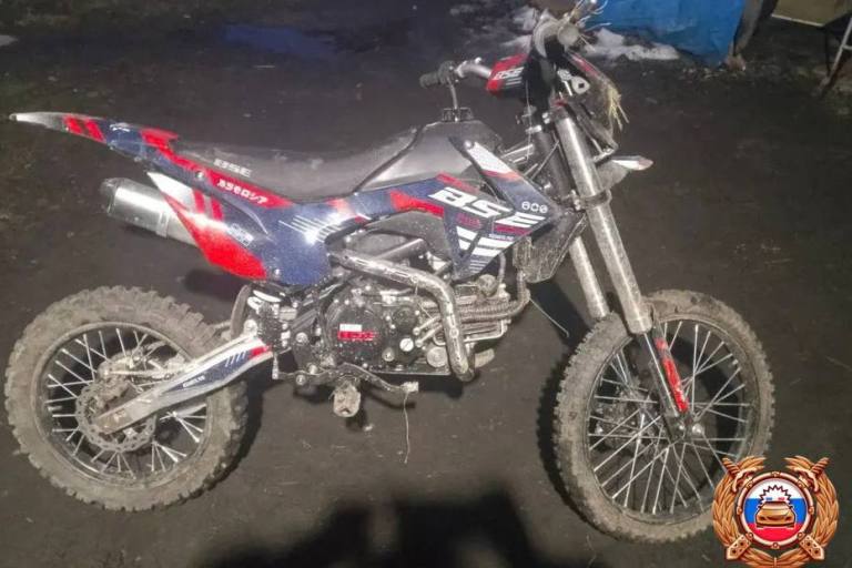 Двое подростков на питбайке пострадали в ДТП в Тверской области