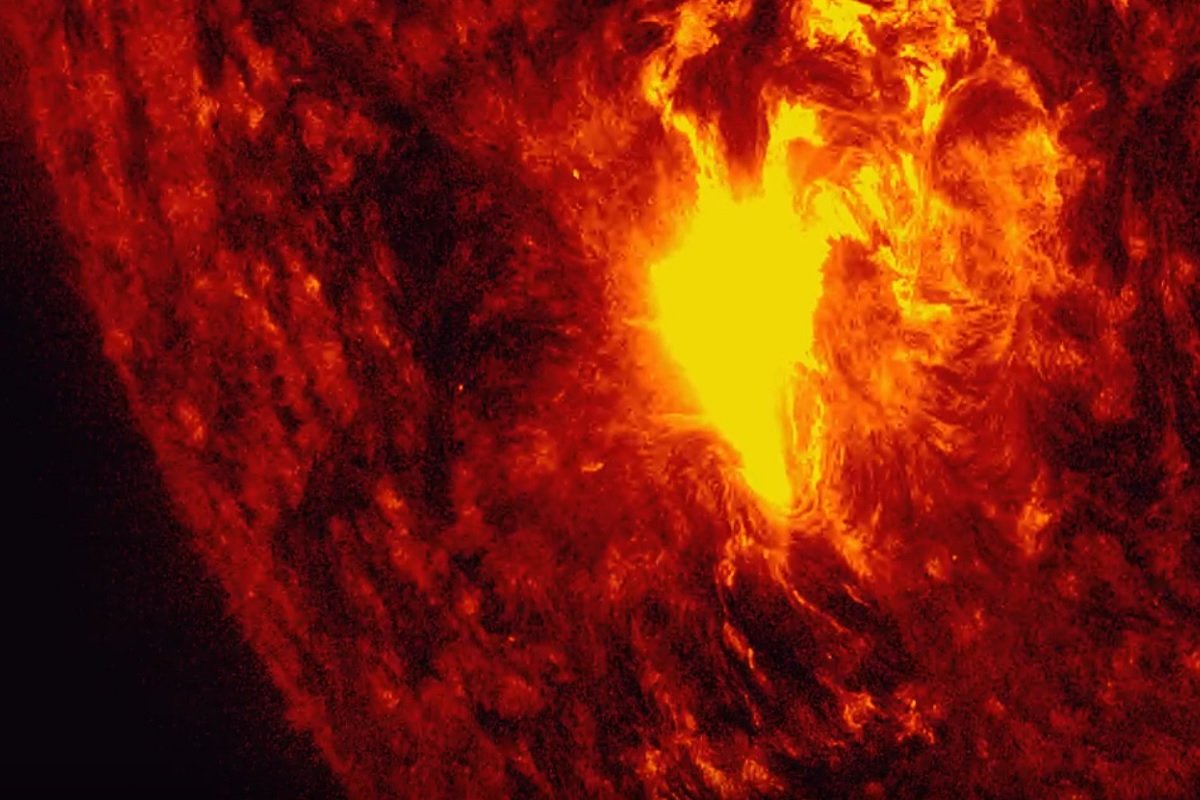 На Солнце произошла вспышка высшего уровня