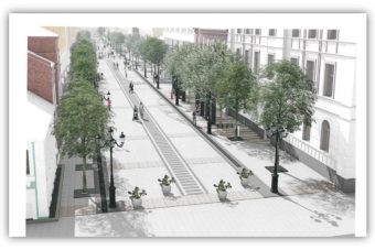 В Твери возобновляется ремонт улицы Трехсвятской