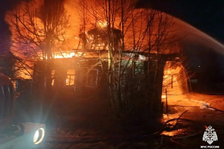 В Тверской области страшный пожар унес жизнь женщины