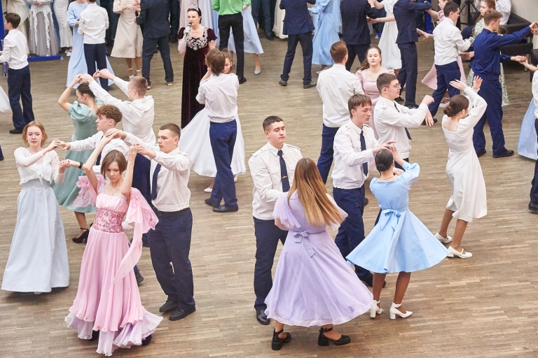 Ежегодный кадетский бал прошел в Твери