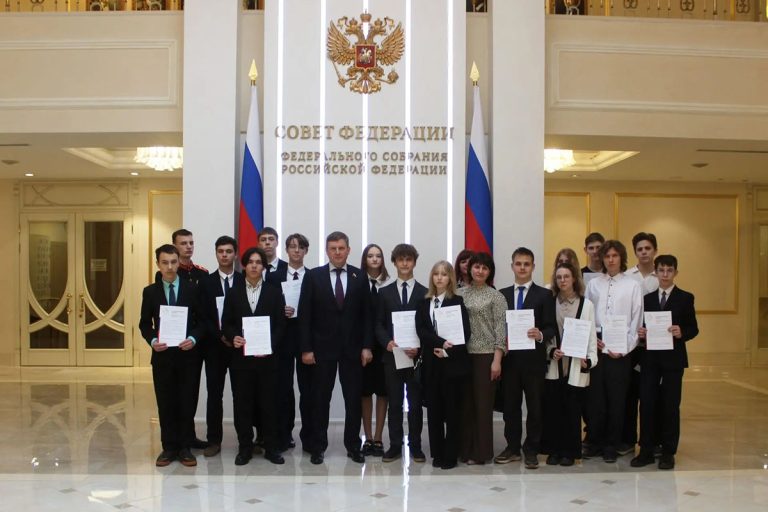 Тверские олимпиадники посетили Совет Федерации