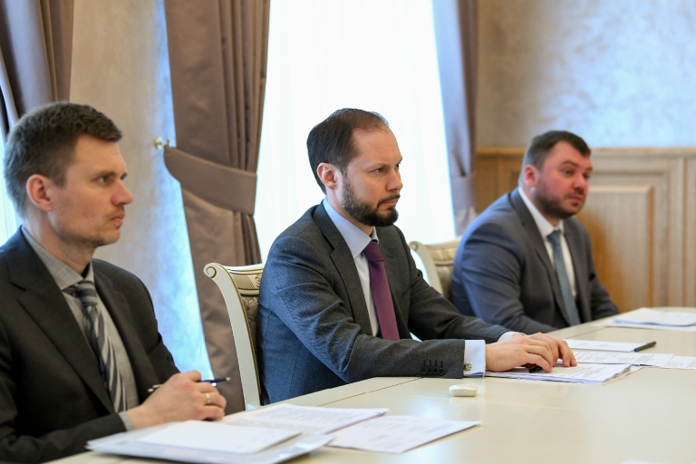 Глава Тверской области провел встречу с президентом Торгово-промышленной палаты РФ