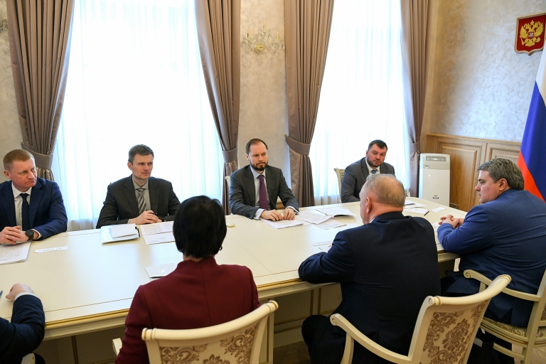 Глава Тверской области провел встречу с президентом Торгово-промышленной палаты РФ