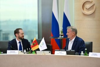 Виталий Королев и Герман Греф договорились о развитии спортивных и общественных пространств Тверской области