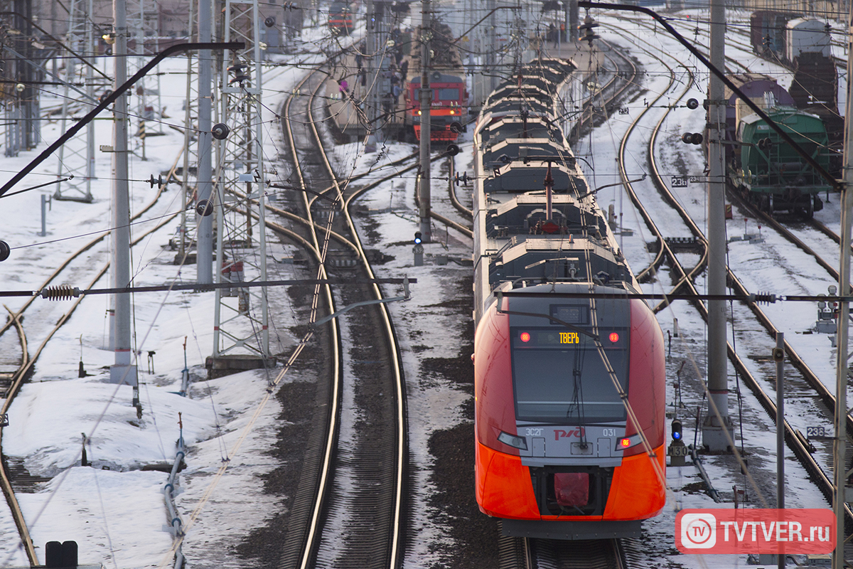В РЖД посчитали, сколько пассажиров проехали в электричках между Тверью и Москвой с начала года