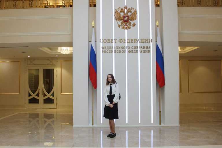 Тверские олимпиадники посетили Совет Федерации