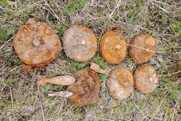 В Тверской области обнаружены 9 мин и ручная граната