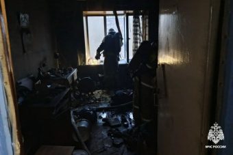 Мужчина погиб при пожаре в Тверской области