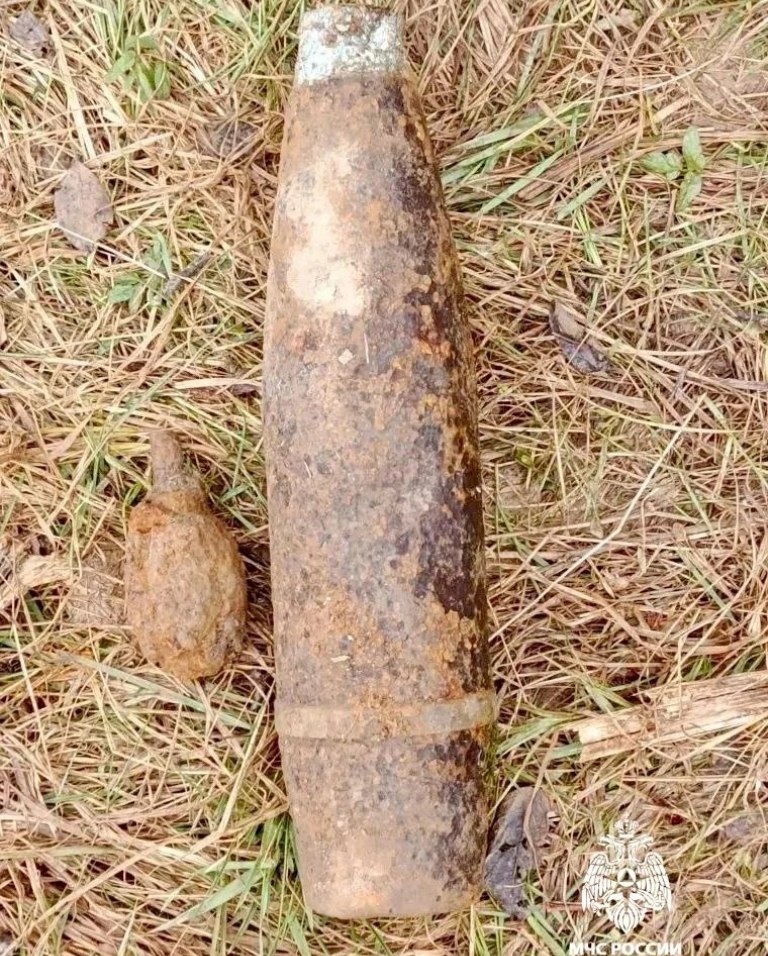 Более полусотни снарядов пришлось взорвать спасателям в Тверской области