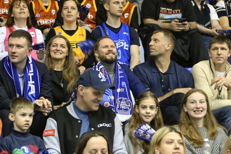 Виталий Королев поддержал тверских баскетболистов на «Финале четырех»