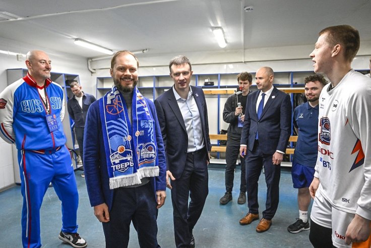 Виталий Королев поддержал тверских баскетболистов на «Финале четырех»