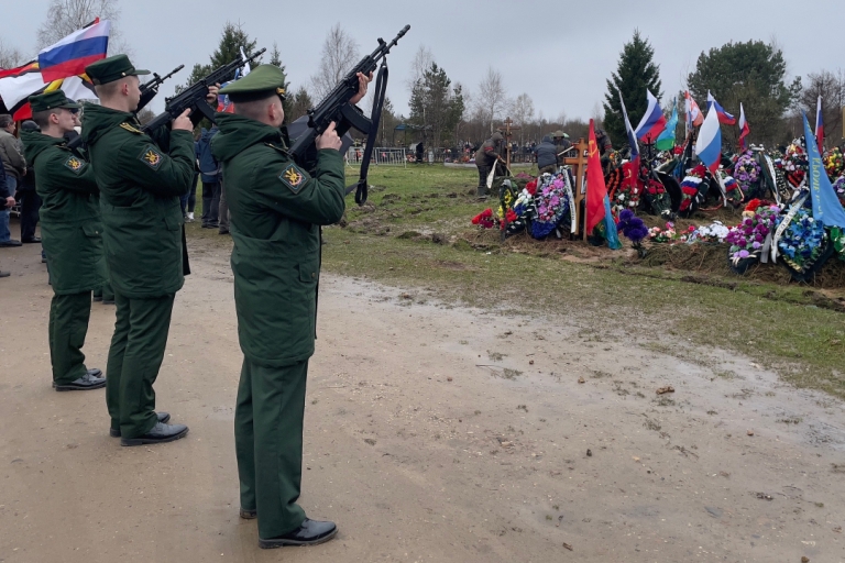 В Тверской области похоронили двоих погибших участников СВО