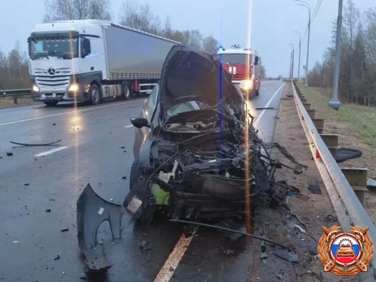 После встречи с фурой в Тверской области легковушку разорвало в клочья