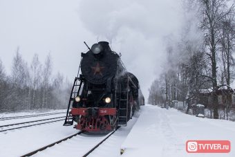 У туристов резко вырос интерес к уникальному ретропоезду в Тверской области