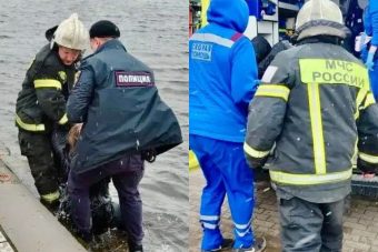 В Твери спасли женщину, достав ее из реки Волги