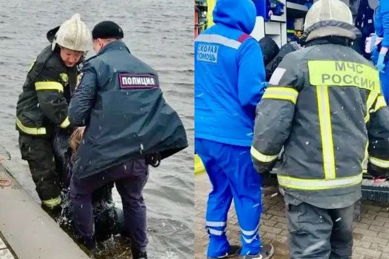 В Твери спасли женщину, достав ее из реки Волги