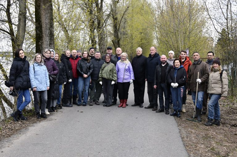 Тверские законодатели прибрали берег Волги и парк "Воксал"