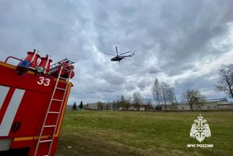 В Тверской области для спасения пациента задействовали вертолет МЧС