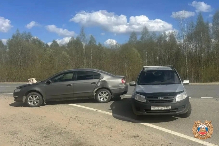В столкновении легковушек в Тверской области пострадал ребенок