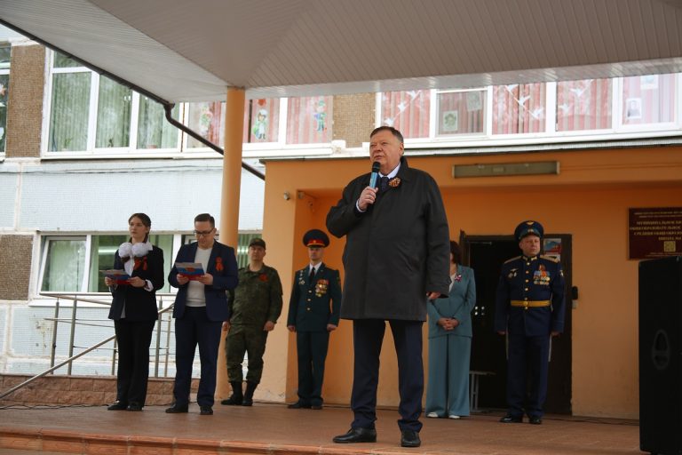 В Твери прошел парад кадетских классов, приуроченный к празднованию 9 мая