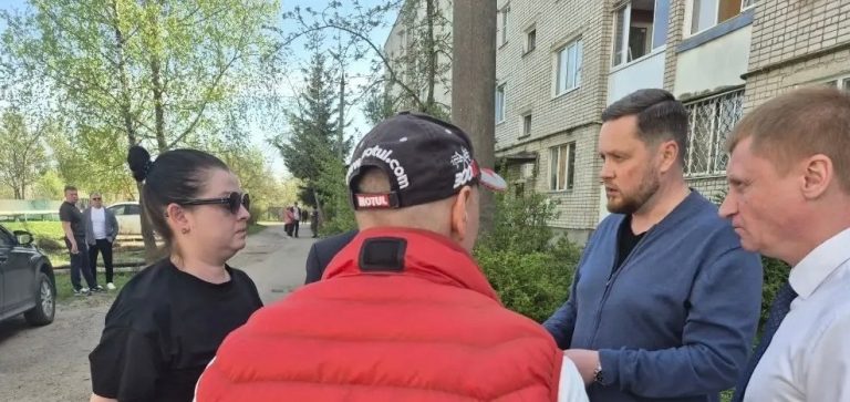 Глава Ржева опубликовал фото пострадавшего от атаки БПЛА дома