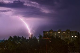 Опубликованы пугающие фото мощной грозы в Тверской области Опубликованы пугающие фото мощной грозы в Тверской области