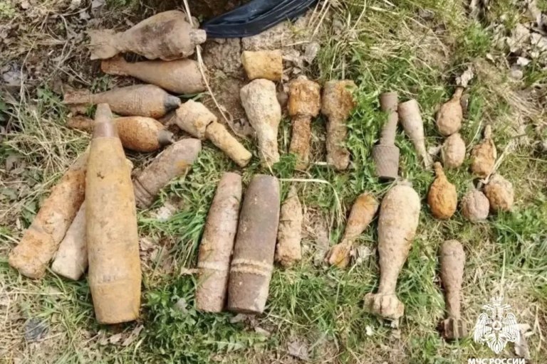 В Тверской области взорвали целый арсенал боеприпасов