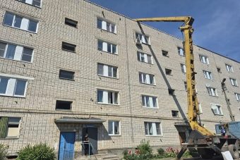 Глава Ржева опубликовал фото пострадавшего от атаки БПЛА дома