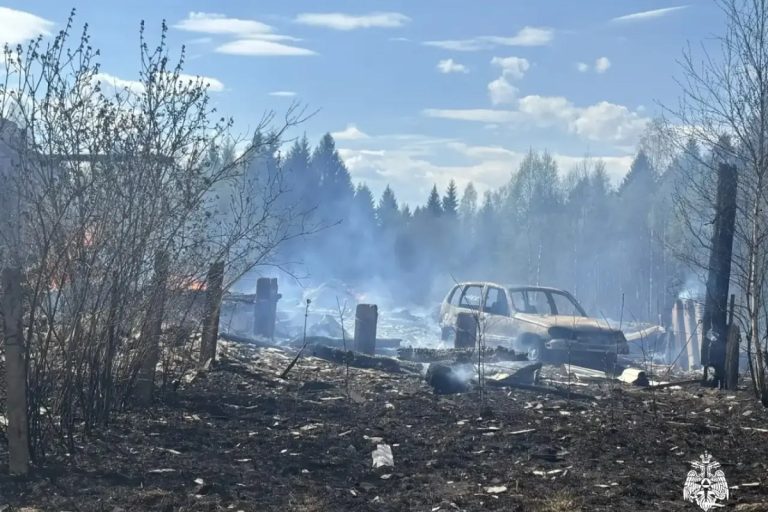Житель Тверской области, сжигая траву, уничтожил все, что нажито непосильным трудом