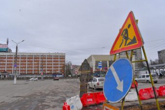 В Твери еще на месяц продлили перекрытие Привокзальной площади