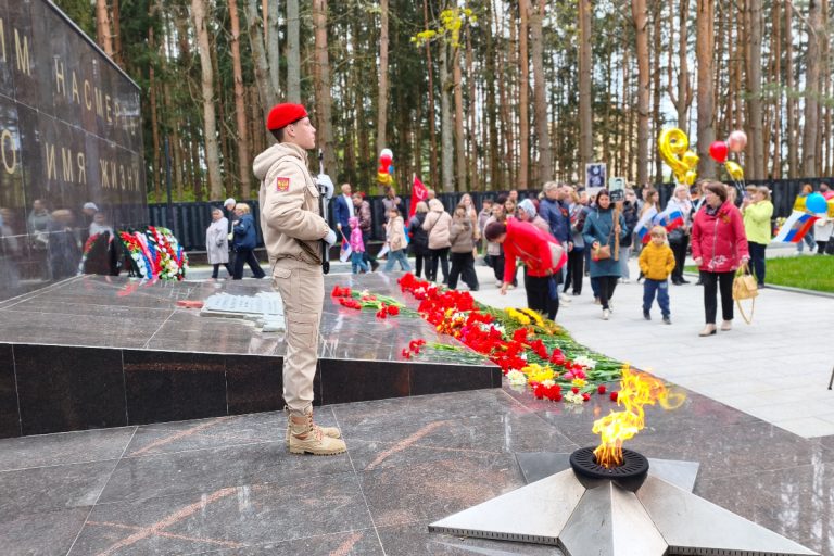 В честь Дня Победы в городах Тверской области проходят праздничные мероприятия