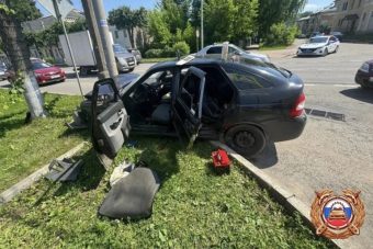 Неосторожное перестроение привело к ДТП с двумя пострадавшими в Тверской области
