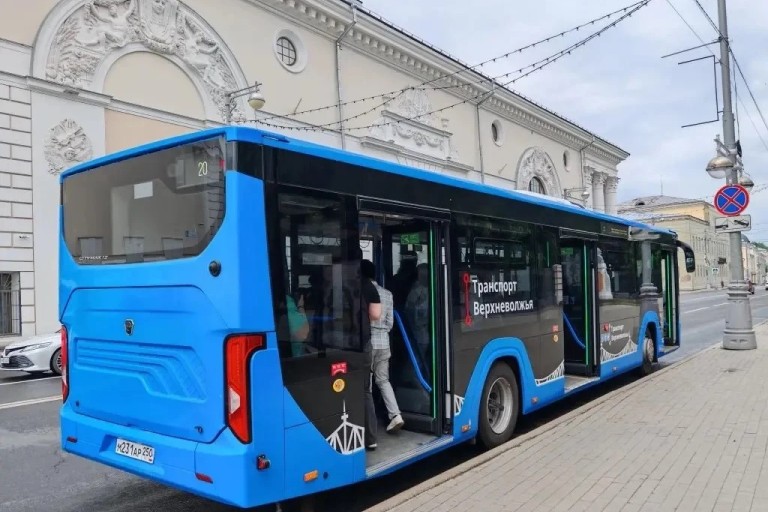 На четырех маршрутах в Твери тестируют новые автобусы