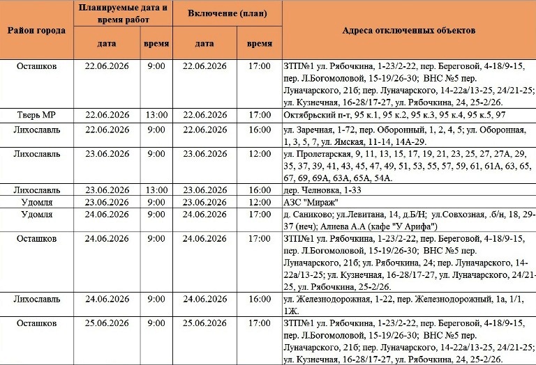 Жители Твери и области надолго останутся без света
