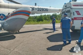 В Тверской области для спасения пациентов задействовали вертолет МЧС